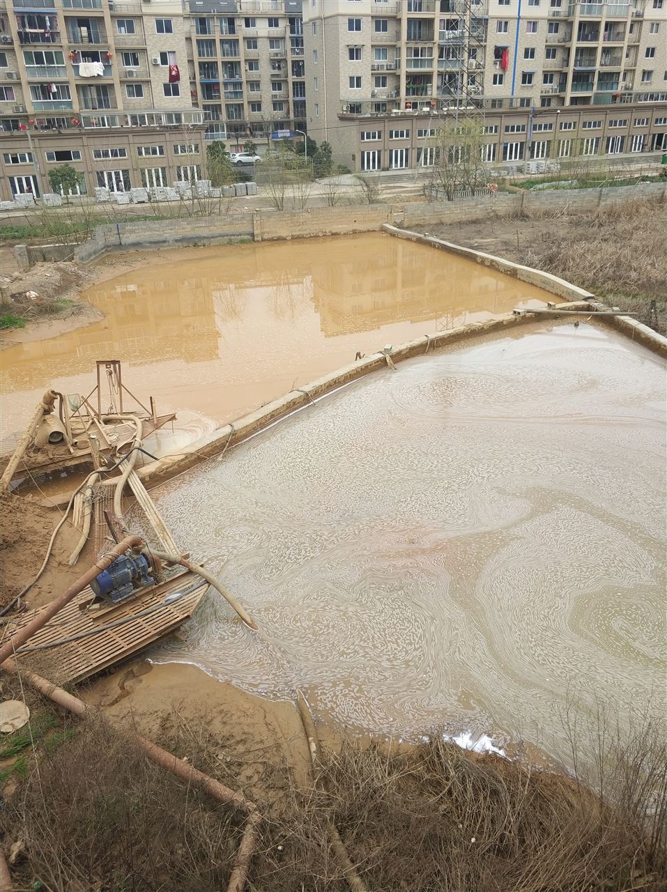 勃利沉淀池淤泥清理-厂区废水池淤泥清淤